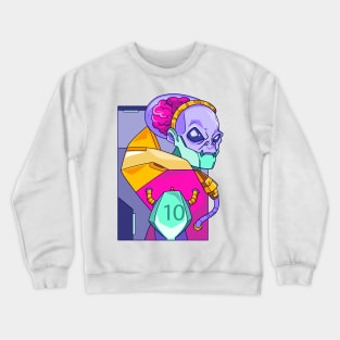 Technology Robot Crazy Crewneck Sweatshirt